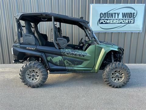 Used 2021 Yamaha Wolverine RMAX4 1000 XT-R Covert Green | Utility