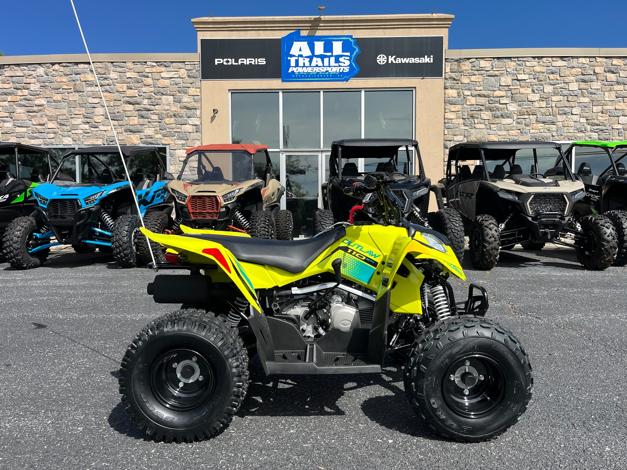 2027 Polaris Outlaw 110 EFI 1