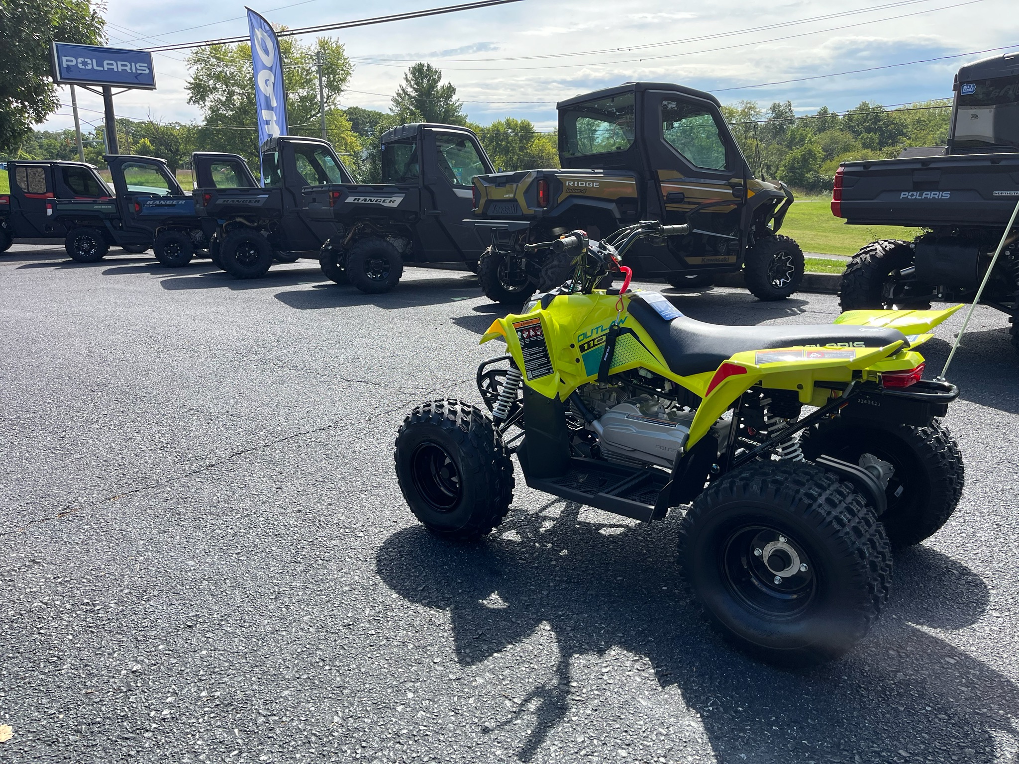 2027 Polaris Outlaw 110 EFI 7