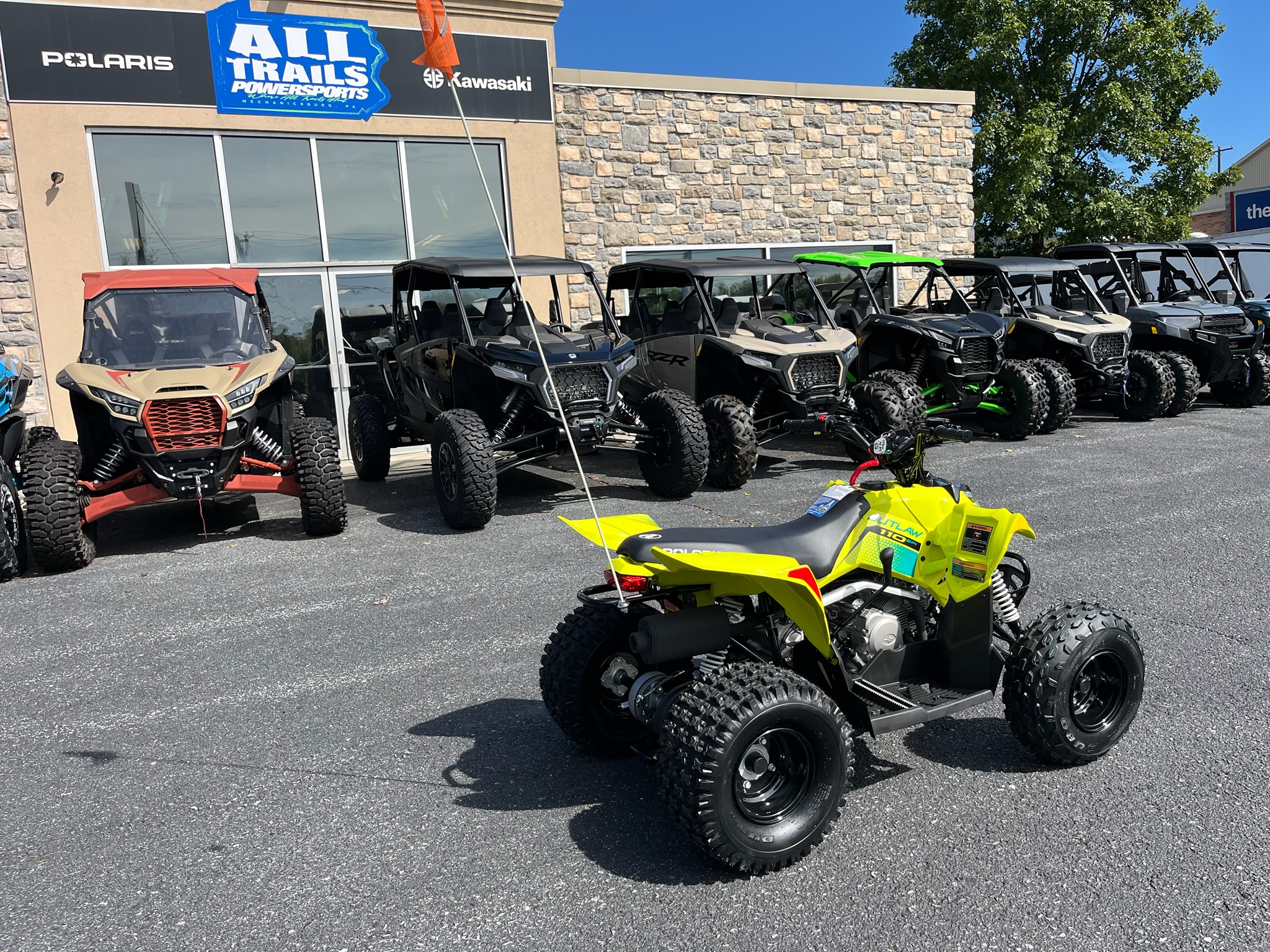 2027 Polaris Outlaw 110 EFI 10