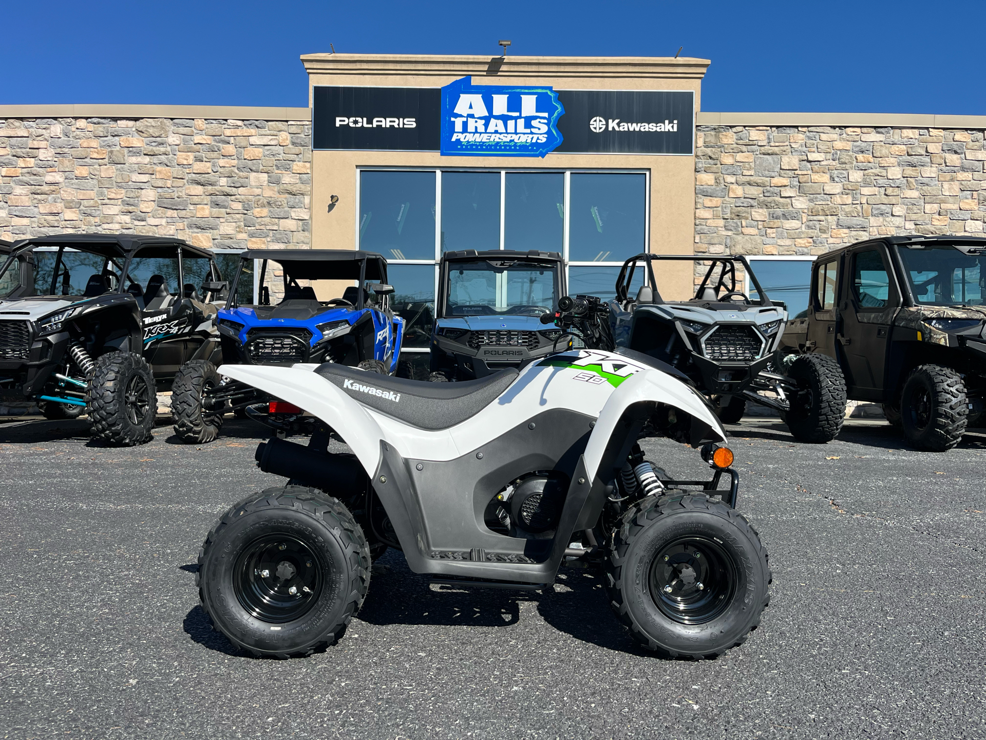 New 2026 Kawasaki KFX 50, Mechanicsburg PA | Specs, Price, Photos