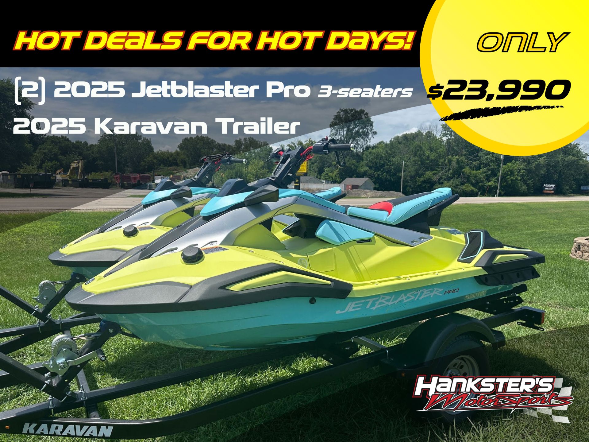 2025 Yamaha JetBlaster PRO 3-Up for sale 1157525