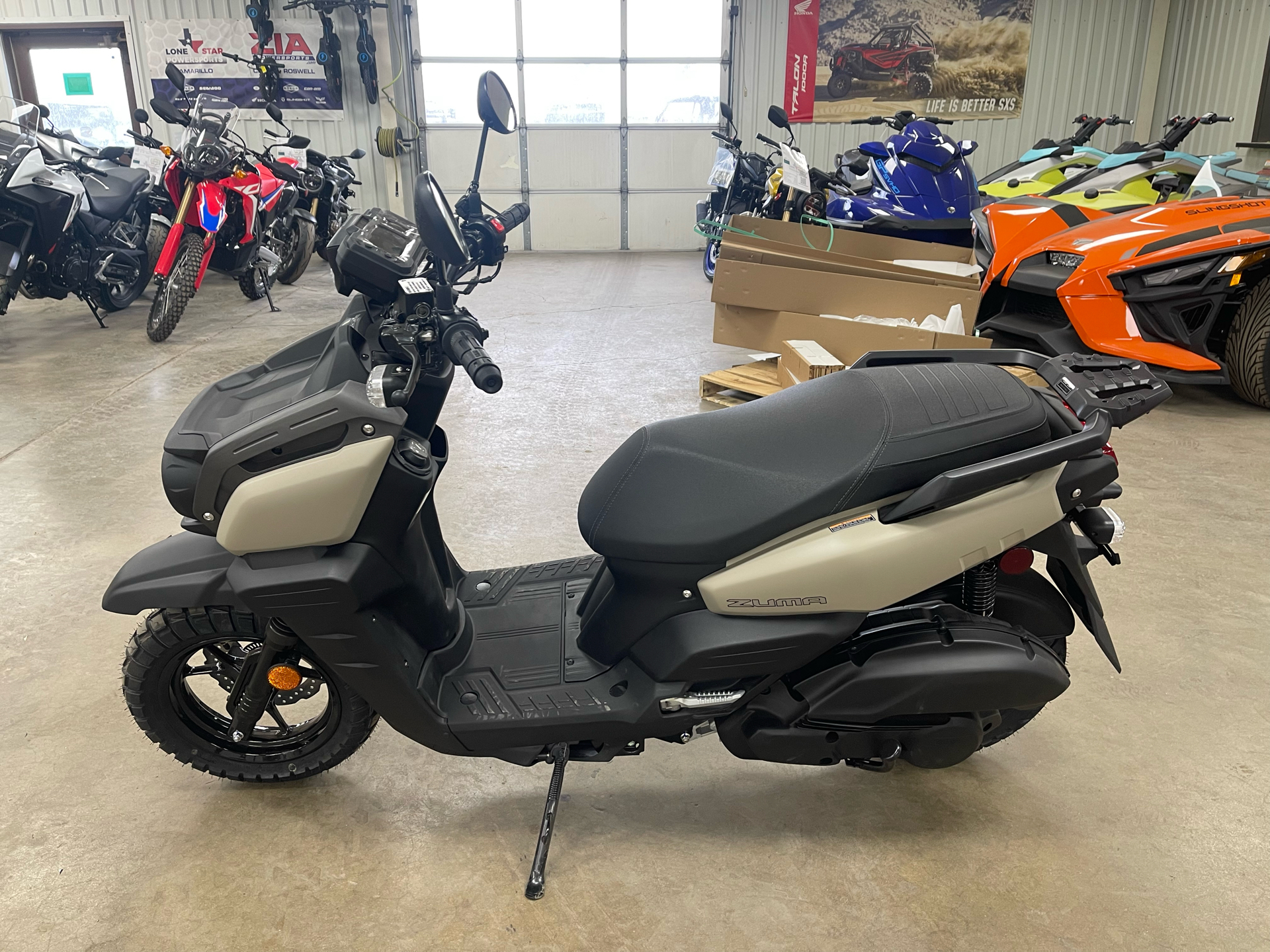 Necoma  New 2025 Yamaha Zuma 125, Clovis NM | Specs, Price, Photos | Sand