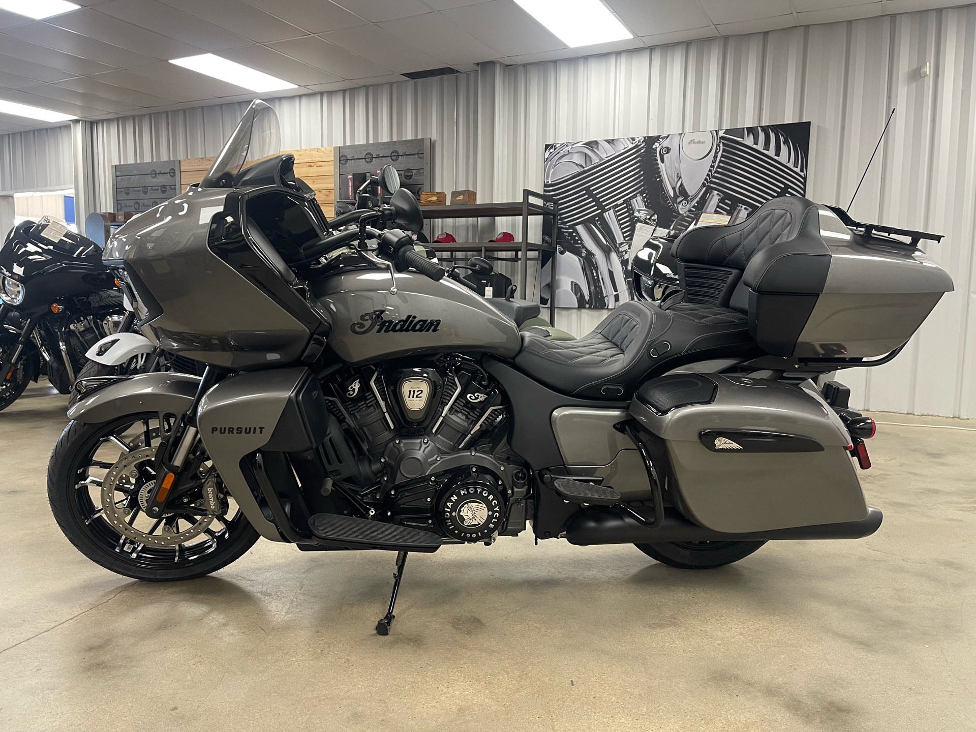 New 2025 Indian Motorcycle Pursuit® Dark Horse® with 112 and