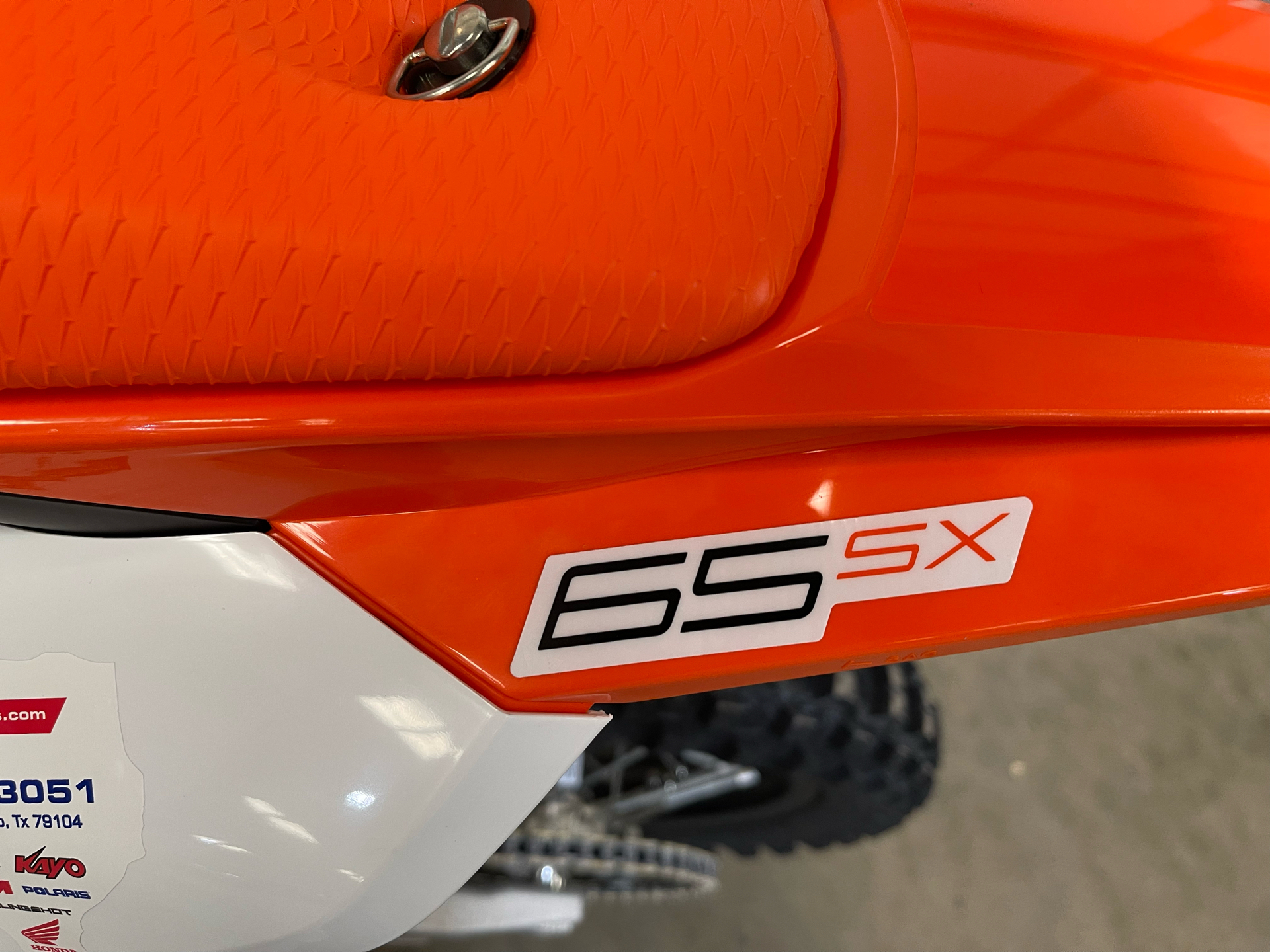 New 2024 KTM 65 SX, Amarillo TX | Specs, Price, Photos | Orange