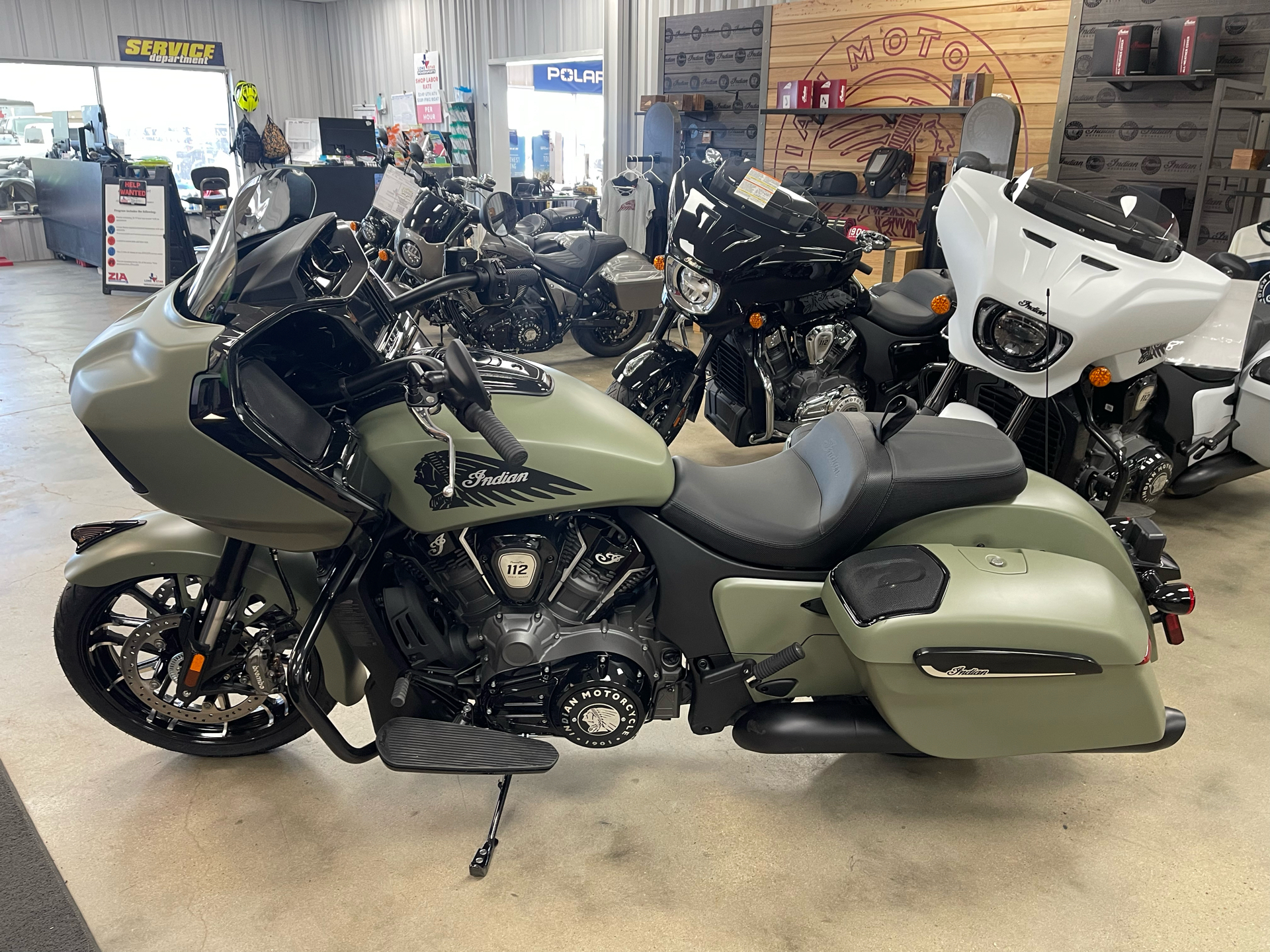 New 2025 Indian Motorcycle Challenger® Dark Horse® 112 with