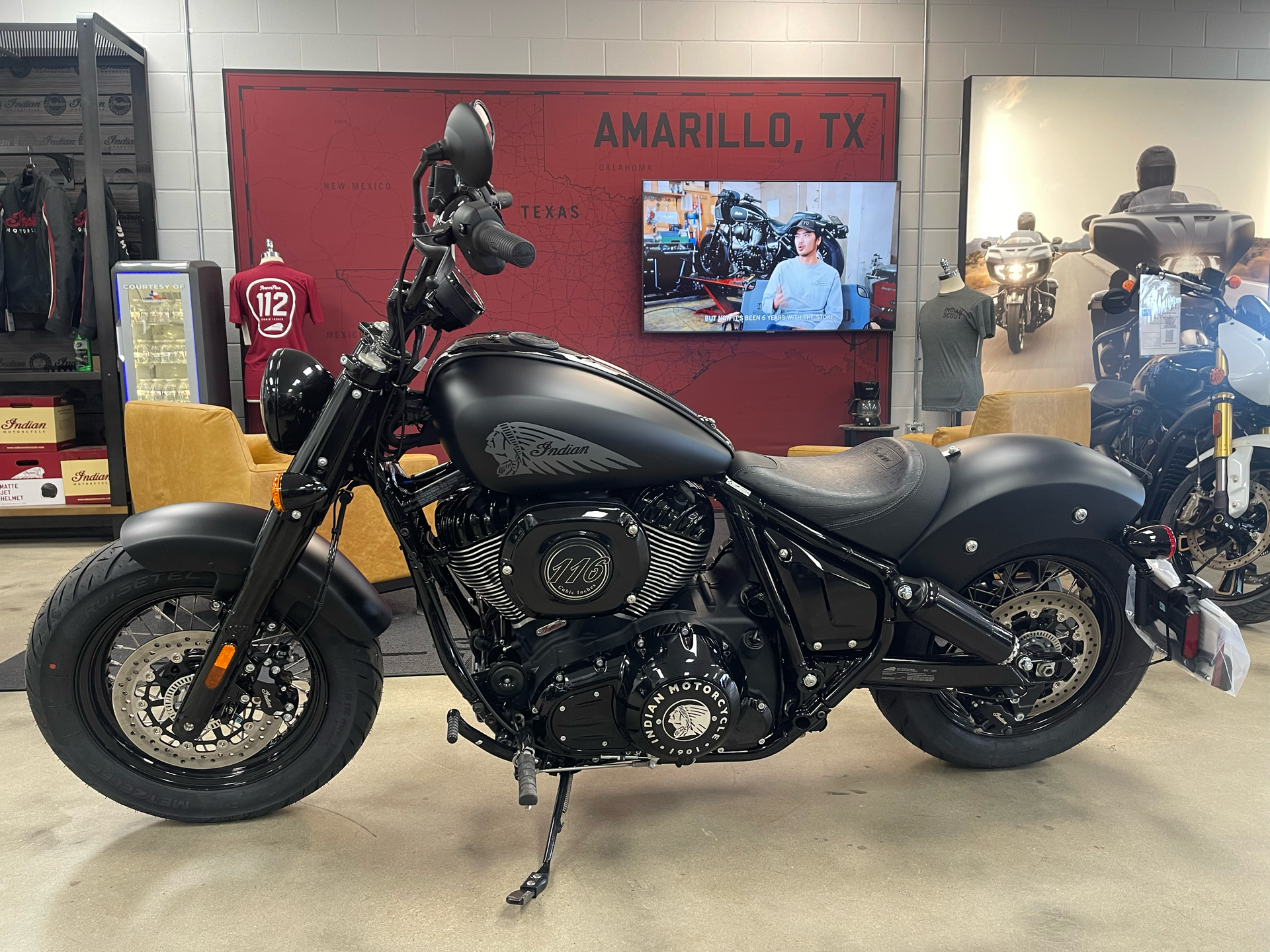 New 2025 Indian Motorcycle Chief Bobber Dark Horse®, Clovis NM