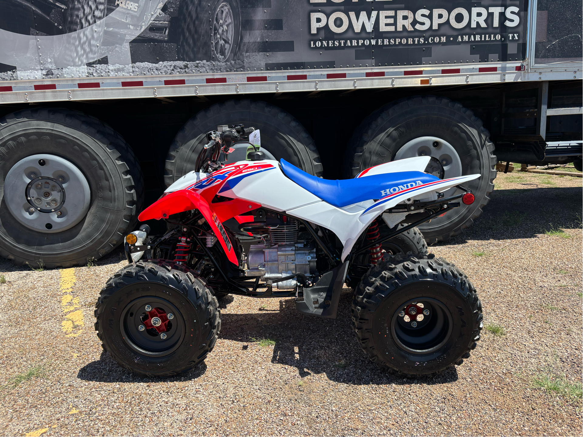 TRX-550Xキャノピー New 2025 Honda TRX250X, Clovis NM | Specs, Price, Photos | Red