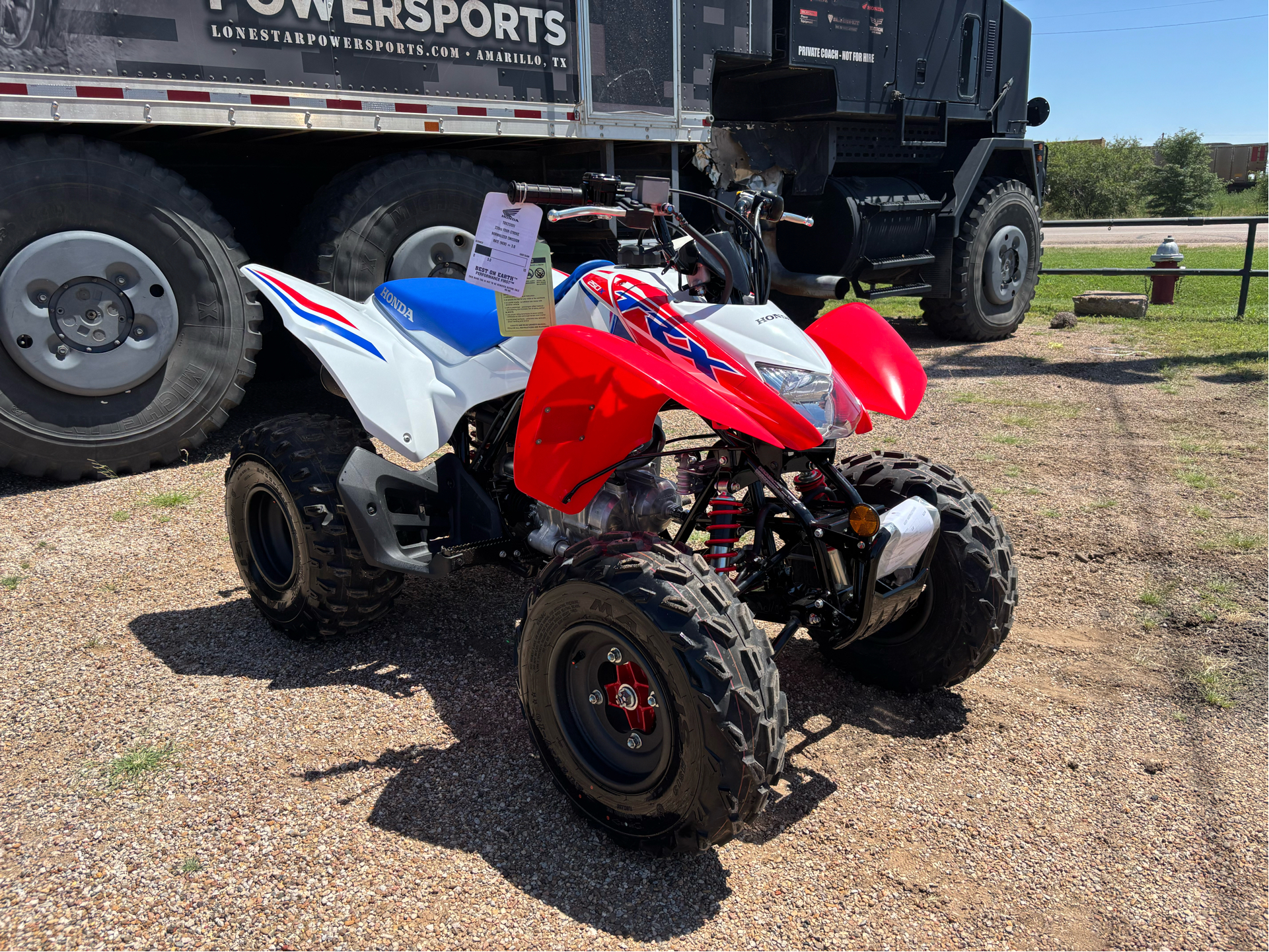 New 2025 Honda TRX250X, Amarillo TX | Specs, Price, Photos | Red