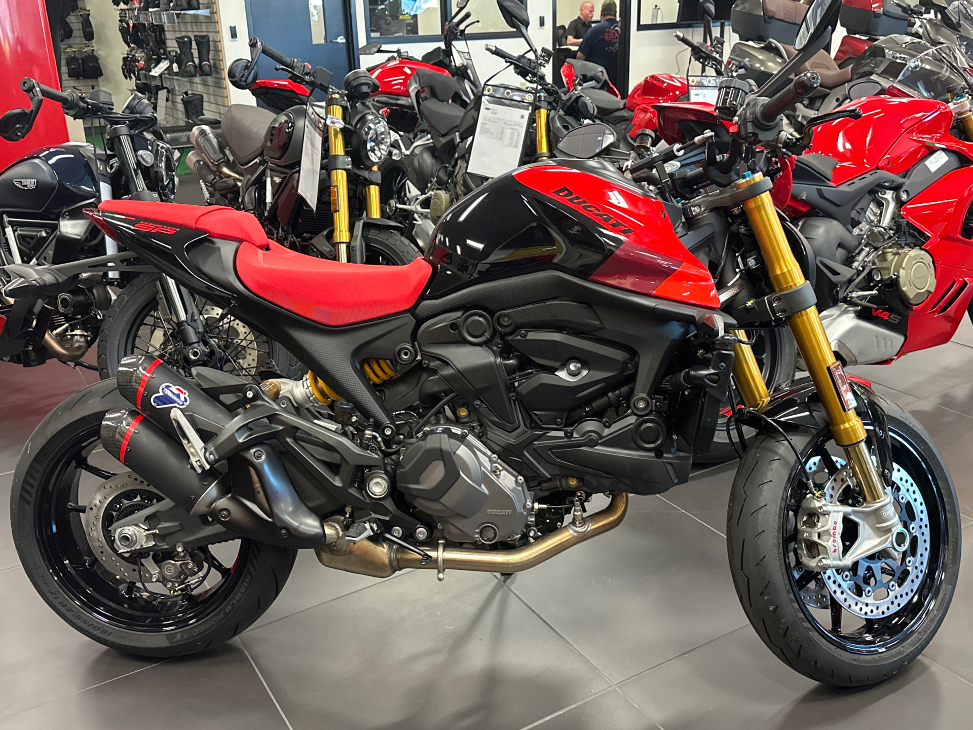 2024 Ducati Monster SP New Motorcycle For Sale De Pere