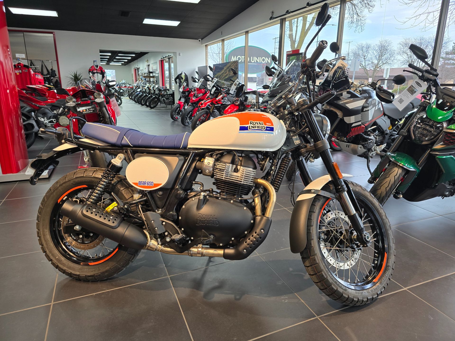 New 2025 Royal Enfield Bear 650 Boardwalk White Motorcycles near