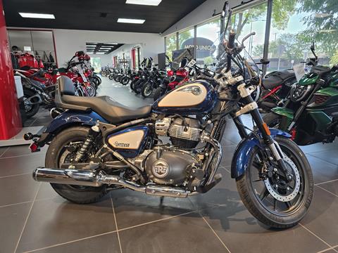 New 2024 Royal Enfield Super Meteor 650 Celestial Blue