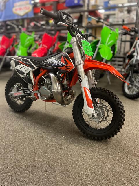 Used 2019 KTM 50 SX Mini Motorcycles in Laurel MD 5099U White