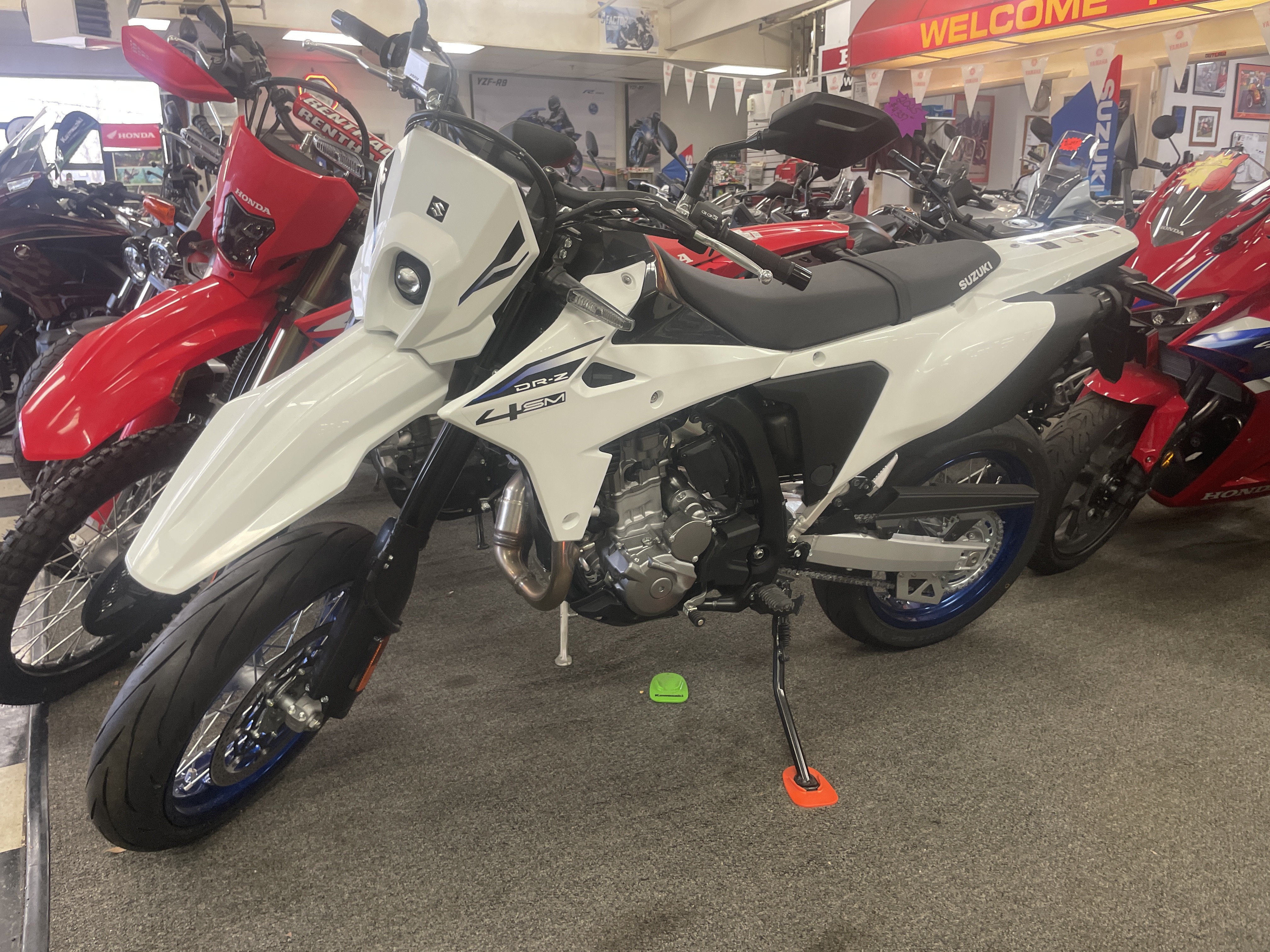 New 2025 Suzuki DR-Z4SM | Motorcycles in Laurel MD | 28542 Solid