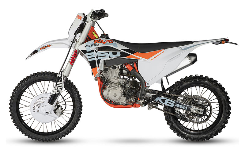 New 2021 Kayo K6-EFI 250 | Motorcycles in Laurel MD | White