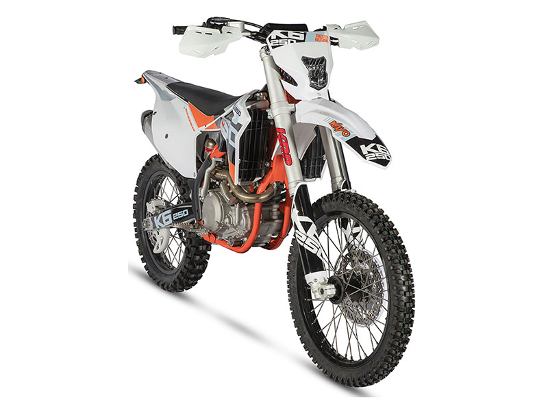 New 2021 Kayo K6-EFI 250 | Motorcycles in Laurel MD | White New 2021 Kayo K6-EFI 250 | Motorcycles in Laurel MD | White