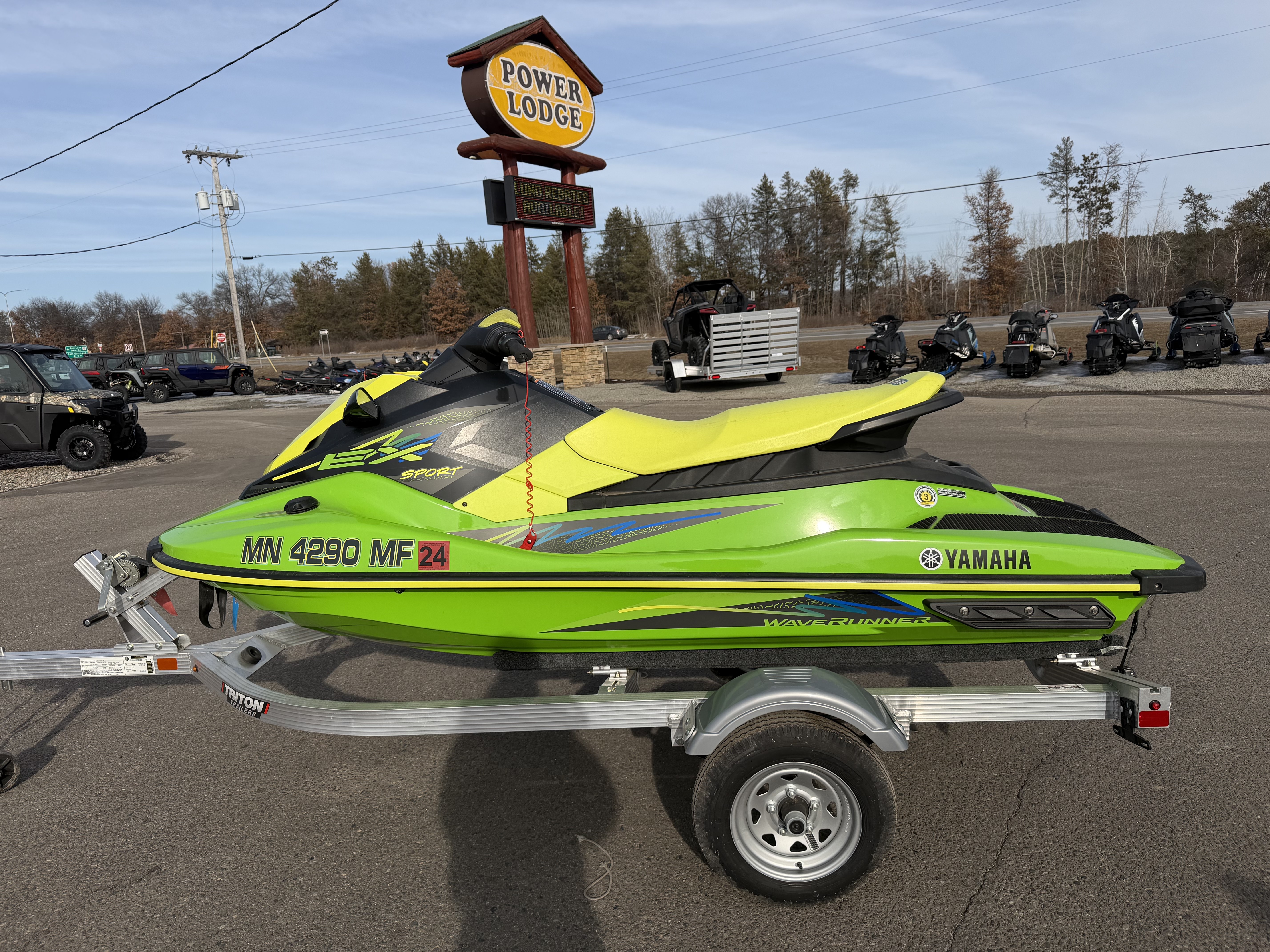 2021 Yamaha EX Sport, Brainerd MN | Used Watercraft for Sale