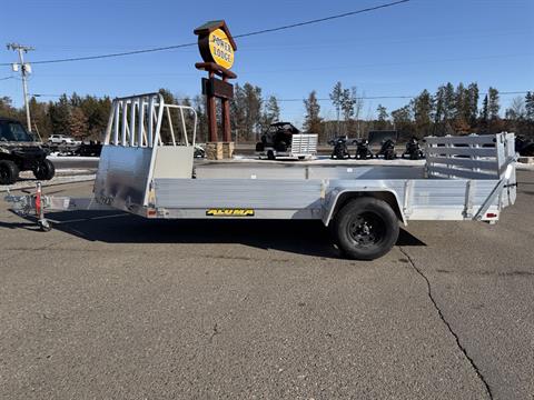 2027 Aluma WOOD DECK DRIVE ON/OFF SG AXLE RAMP BI-FOLD TAILGATE — photo 1 of 7