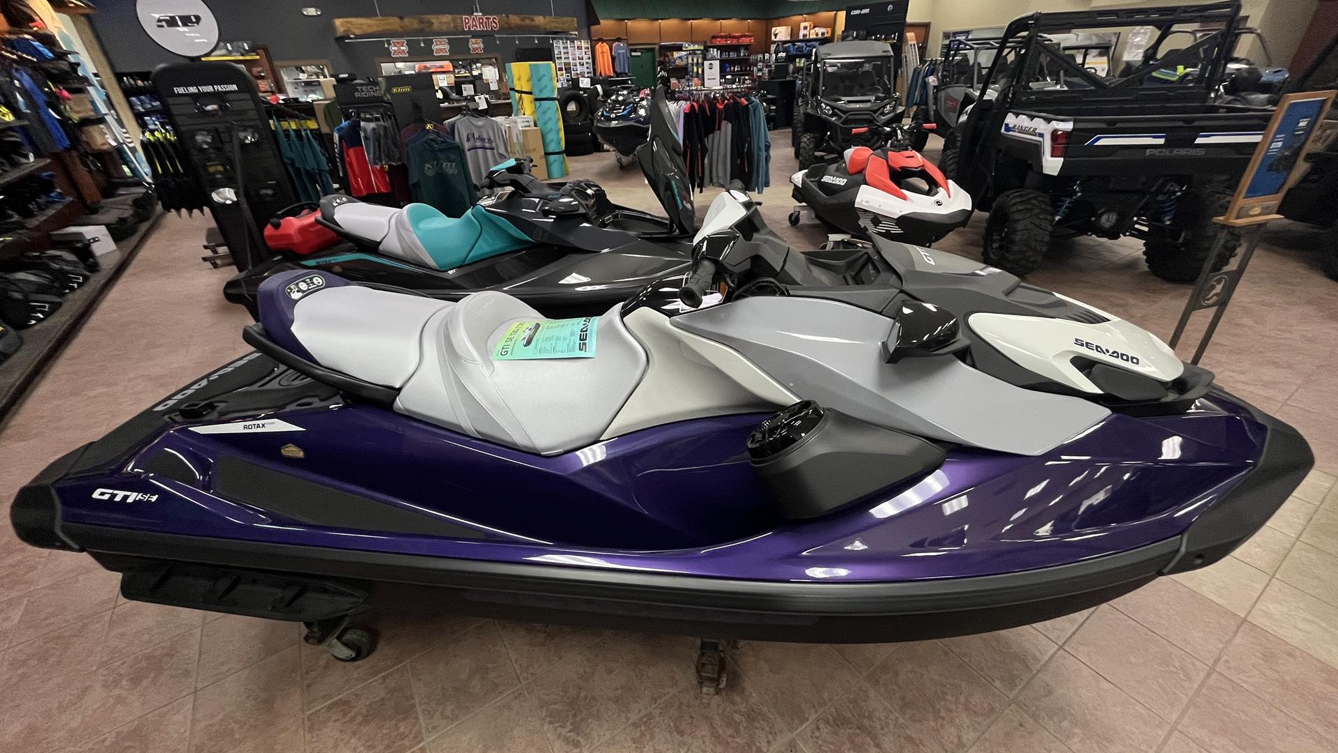 2025 Sea-Doo GTI SE 130 + Tech Package, audio, iDF, iBR in Ramsey, Minnesota - Photo 2