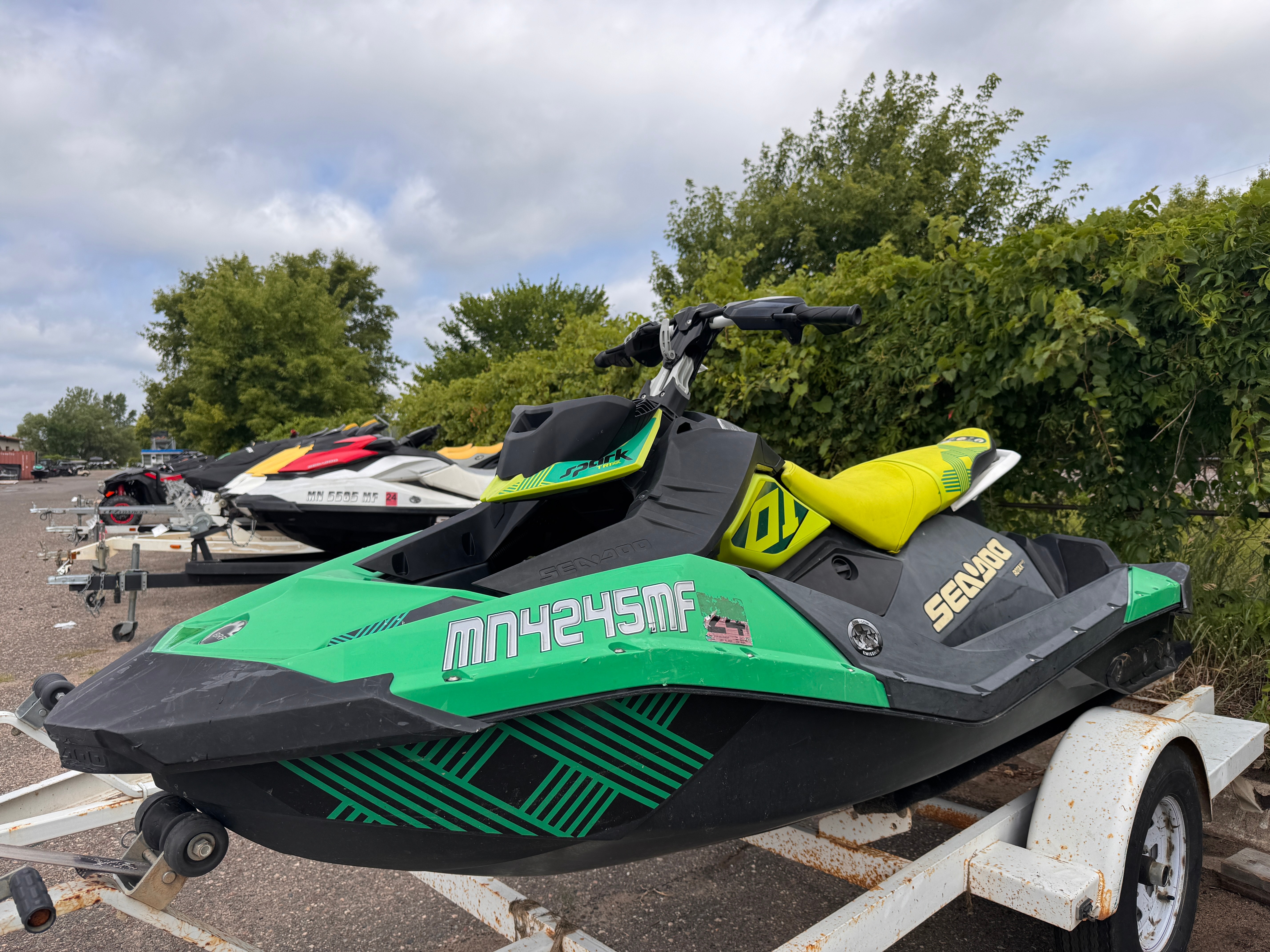 2021 Sea-Doo Spark Trixx 3up iBR, Ramsey MN | Used Watercraft for
