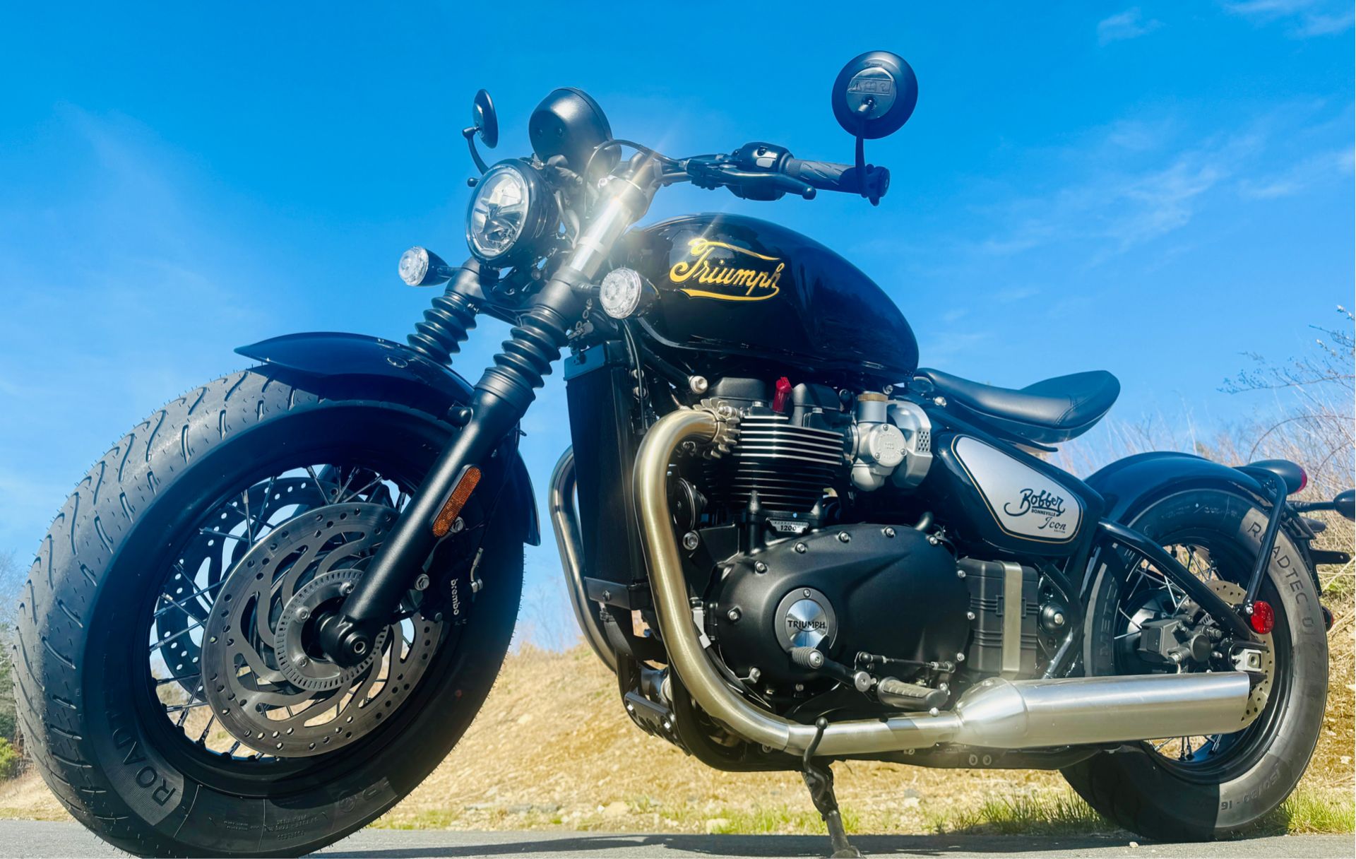2025 Triumph Bonneville Bobber in Enfield, Connecticut - Photo 1