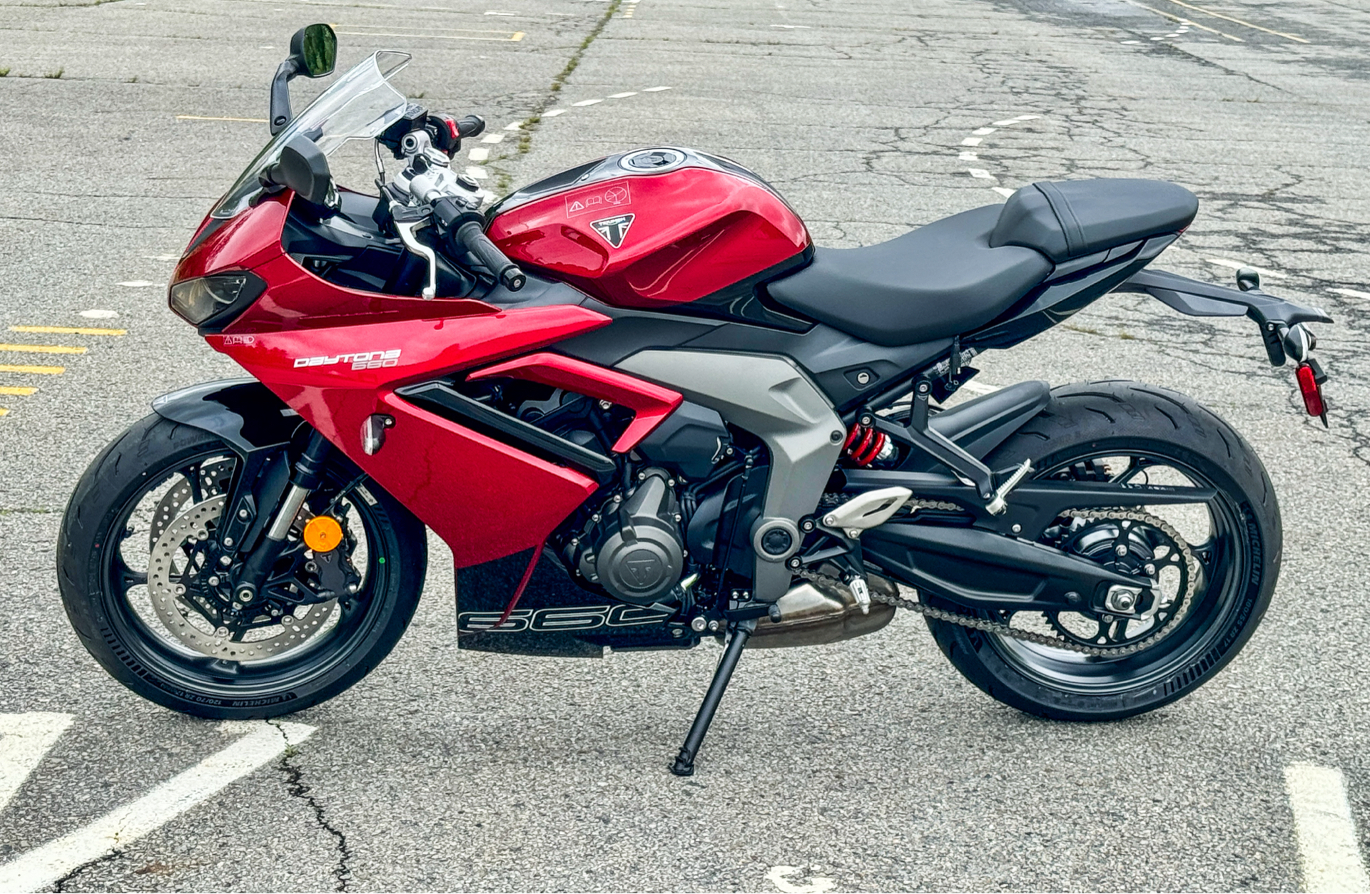 2025 Triumph Daytona 660 in Enfield, Connecticut - Photo 38