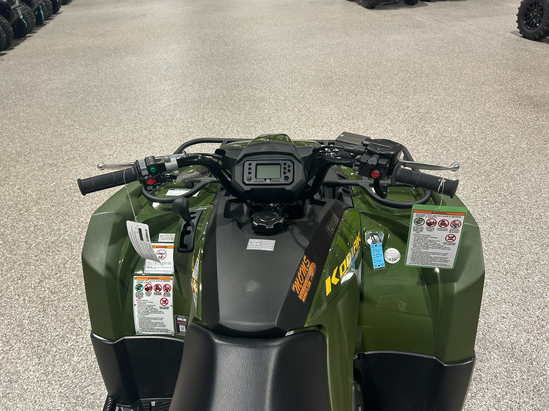 2025 Yamaha Kodiak 450 EPS in Gorham, New Hampshire - Photo 2