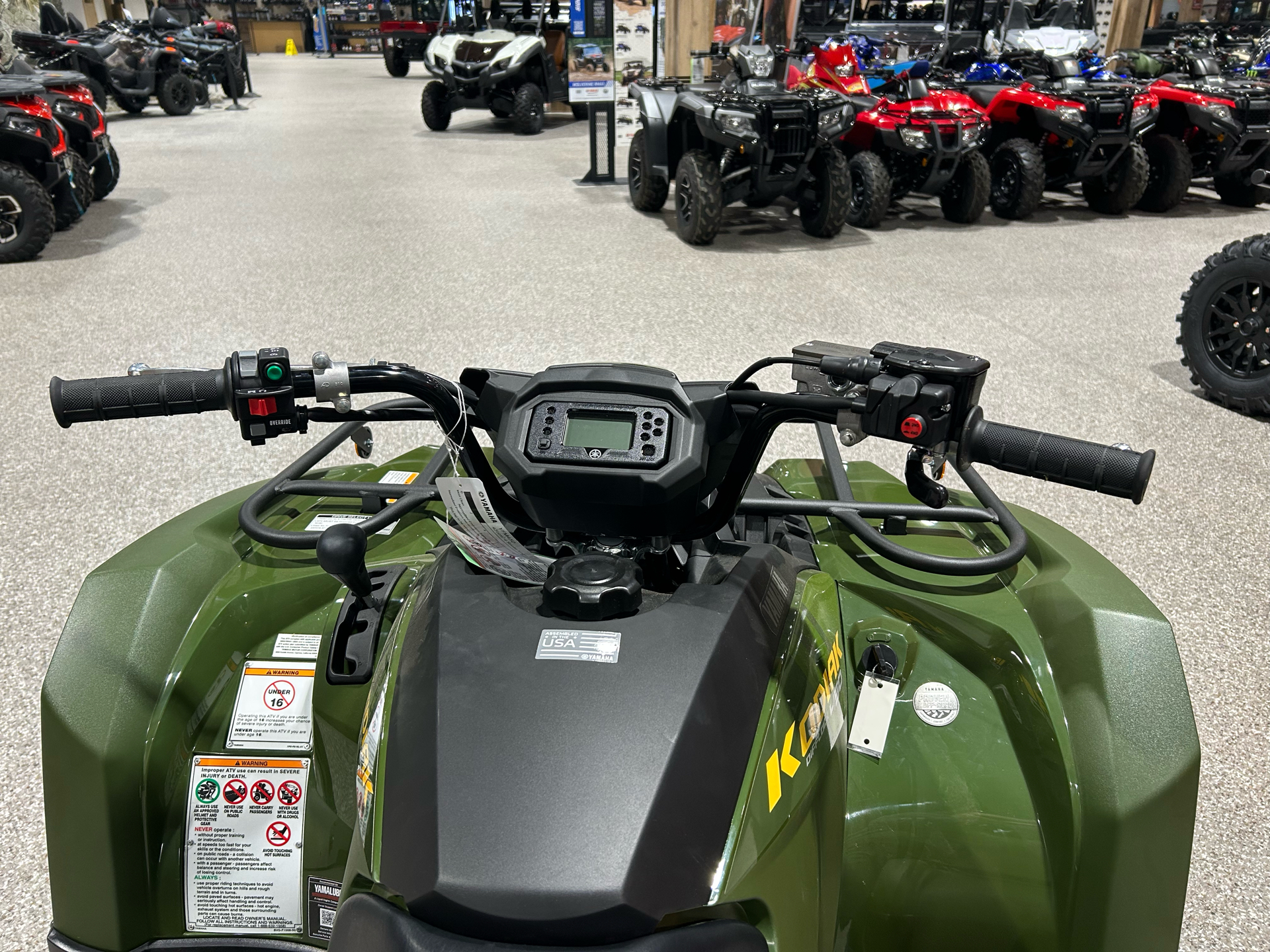 2025 Yamaha Kodiak 450 EPS in Gorham, New Hampshire - Photo 8