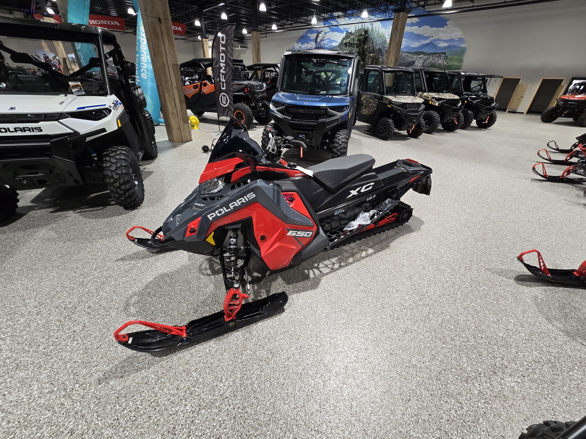 2024 Polaris 650 Indy XC 137 ES in Gorham, New Hampshire - Photo 1