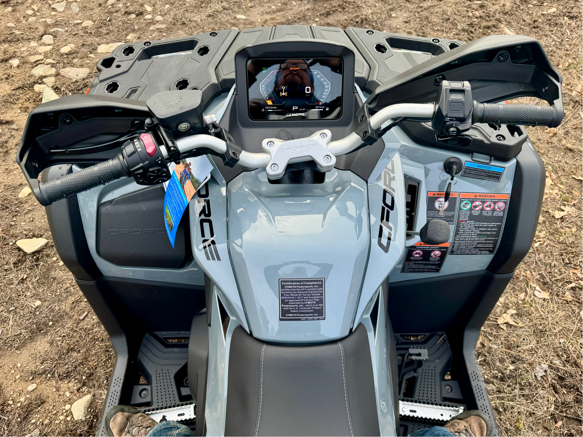 2025 CFMOTO CForce 800 Touring in Gorham, New Hampshire - Photo 22