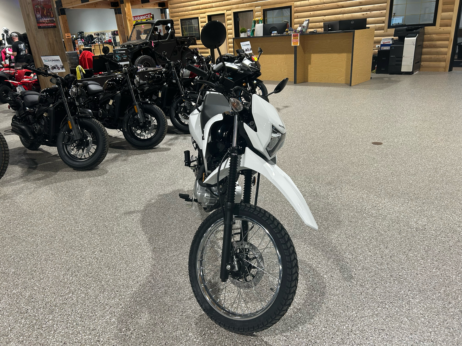 2025 Honda XR150L in Gorham, New Hampshire - Photo 8