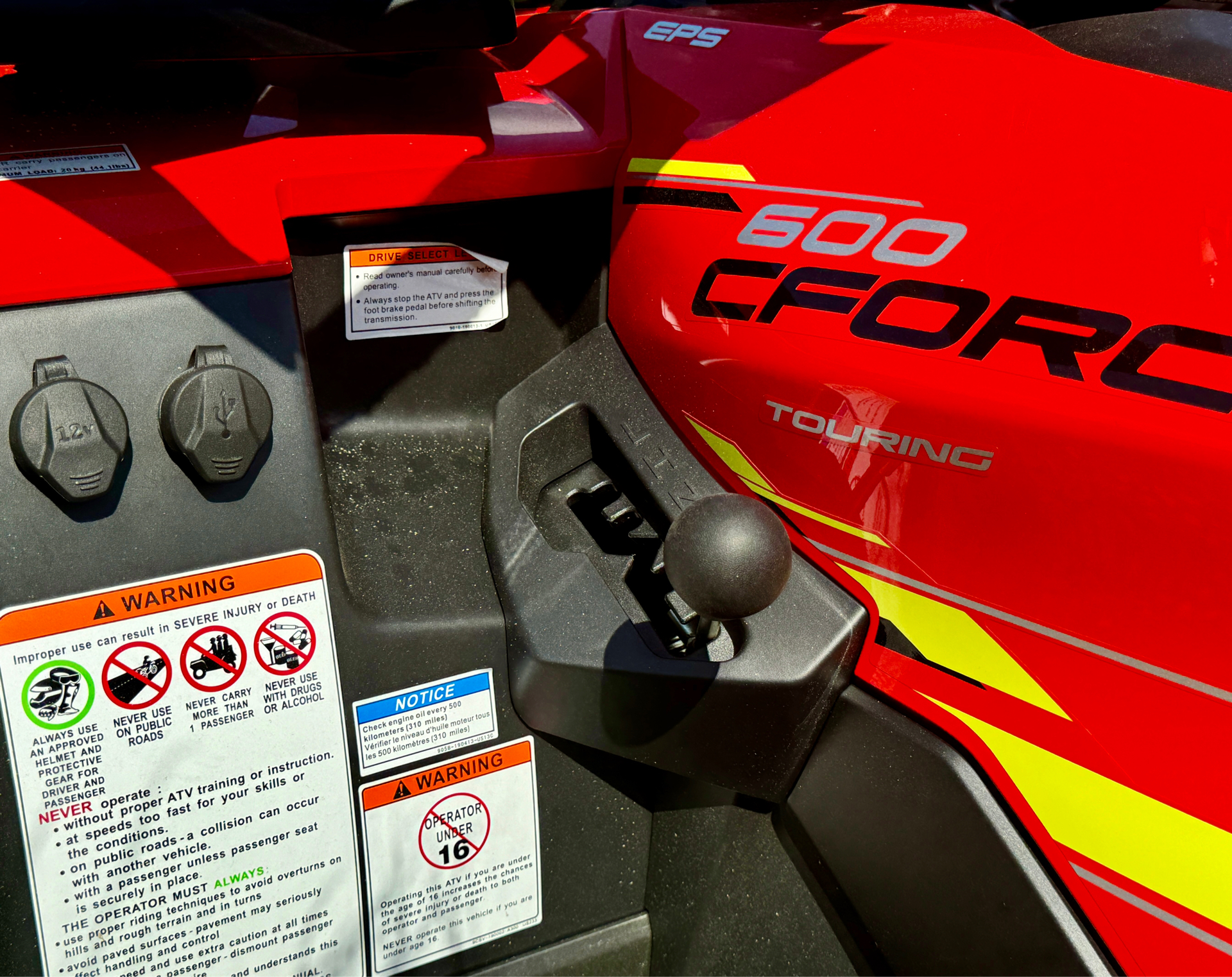 2024 CFMOTO CForce 600 Touring in Gorham, New Hampshire - Photo 4