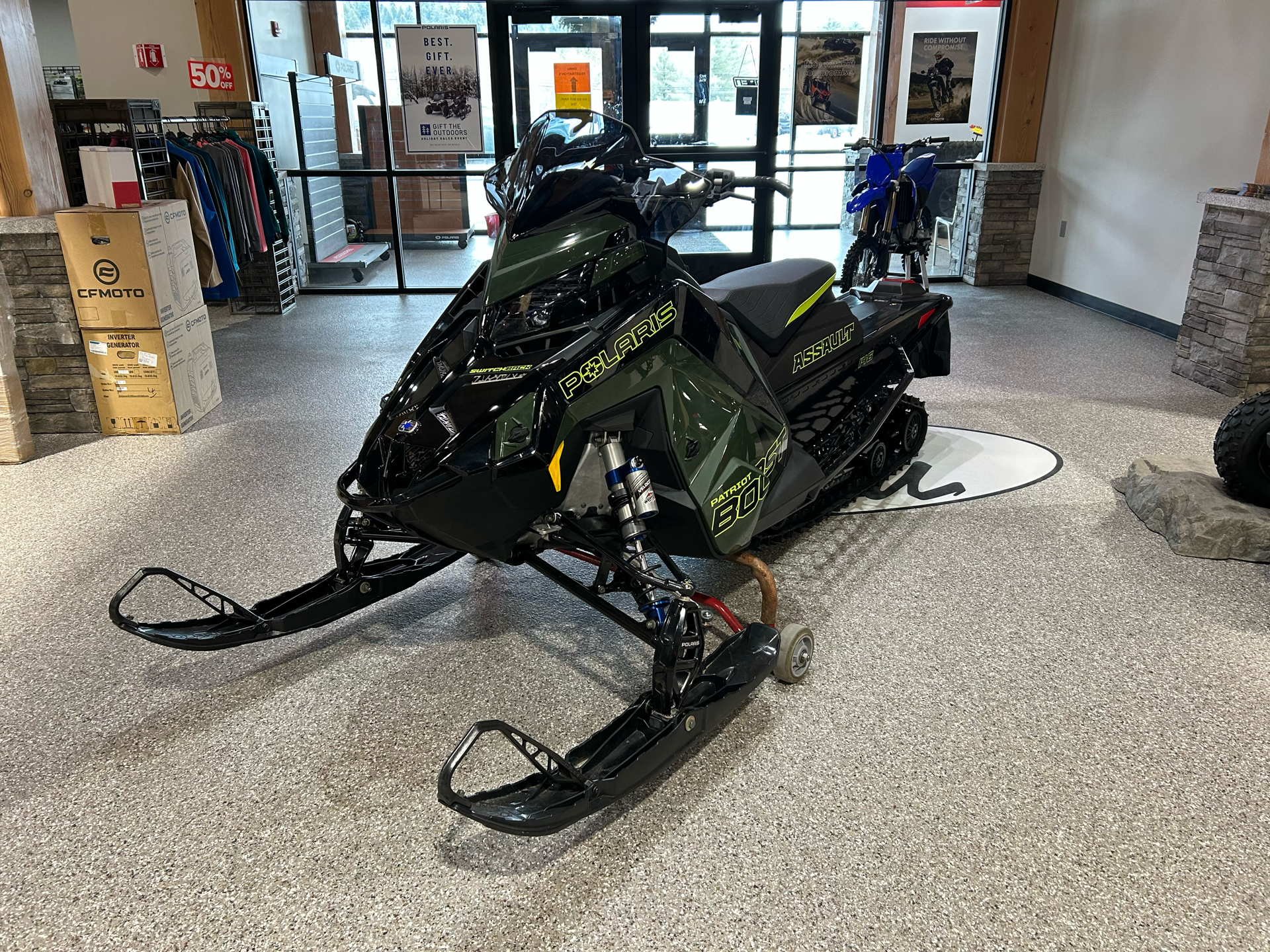 2024 Polaris Patriot Boost Switchback Assault 146 SC ES in Gorham, New Hampshire - Photo 1