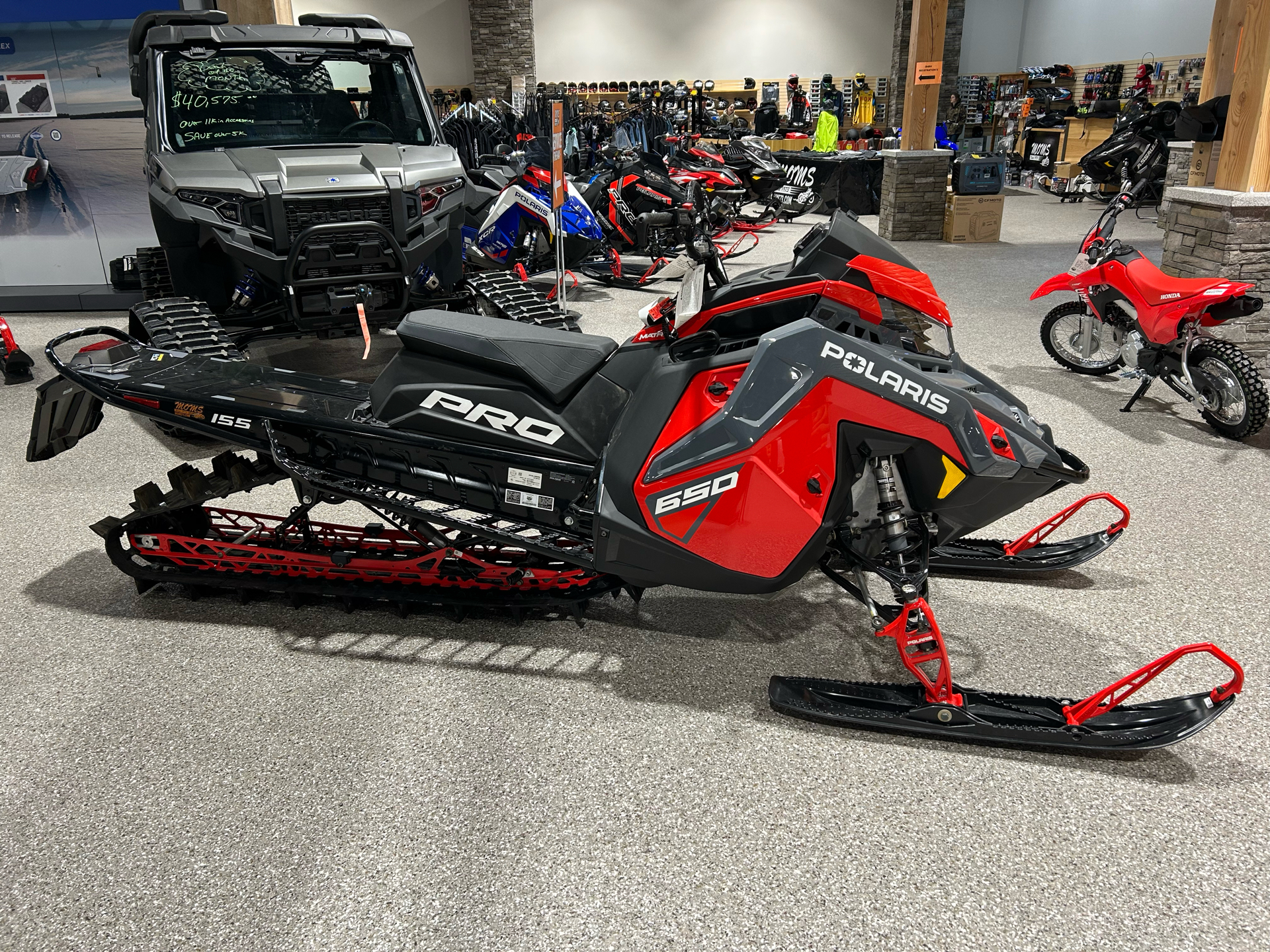 2024 Polaris 650 PRO RMK 155 in Gorham, New Hampshire - Photo 2
