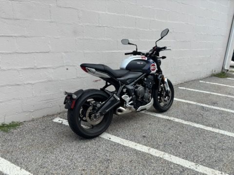 2025 Triumph Trident 660 Triple Tribute Edition in Manchester, New Hampshire - Photo 3