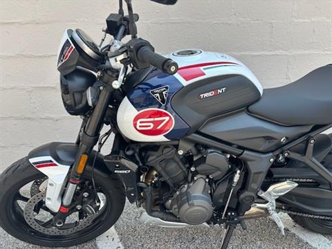 2025 Triumph Trident 660 Triple Tribute Edition in Manchester, New Hampshire - Photo 10