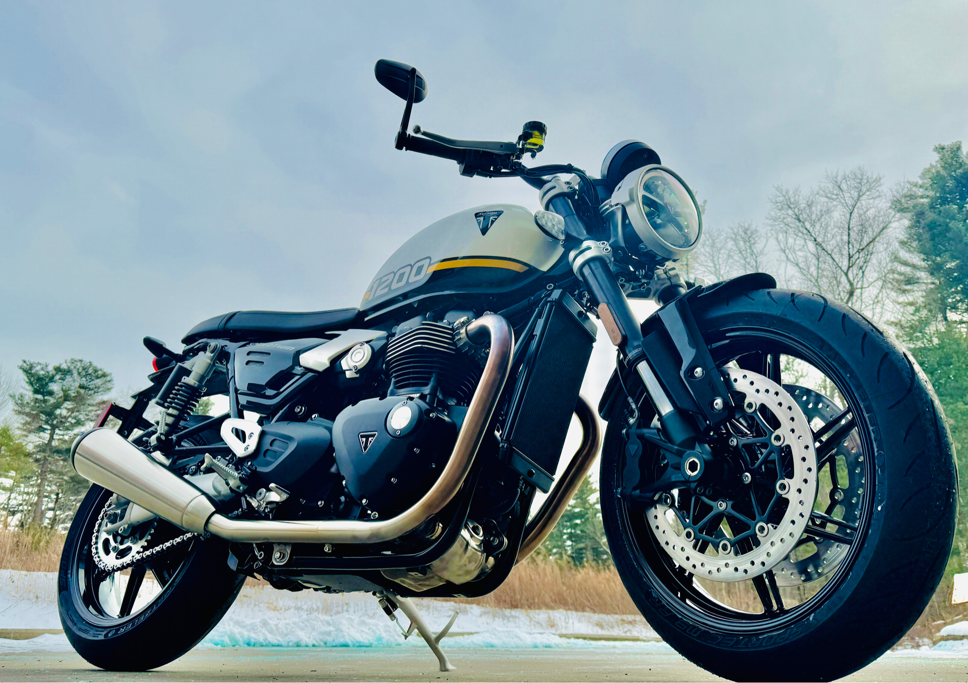 2025 Triumph Speed Twin 1200 in Manchester, New Hampshire - Photo 1