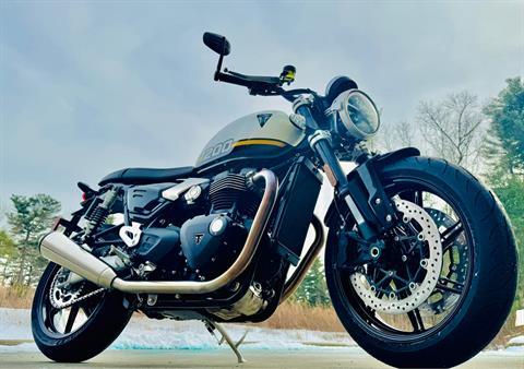 2025 Triumph Speed Twin 1200 in Manchester, New Hampshire - Photo 1