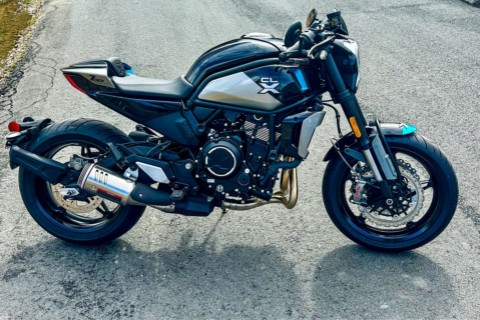 New 2024 CFMOTO 700CL-X Sport Velocity Grey Motorcycles For Sale