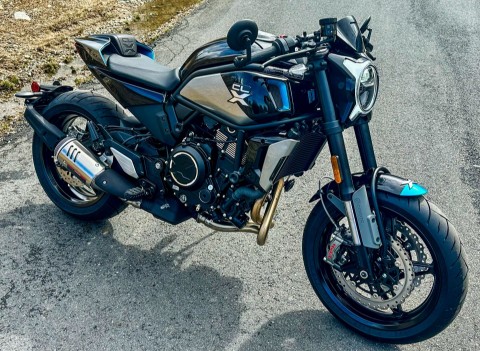 New 2024 CFMOTO 700CL-X Sport Velocity Grey Motorcycles For Sale