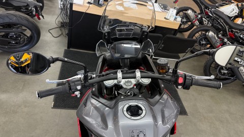 New 2024 Triumph Tiger 850 Sport Graphite / Diablo Red Motorcycles