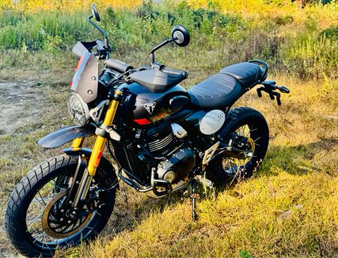 New 2026 Triumph Scrambler 400 XC Storm Grey Motorcycles For Sale
