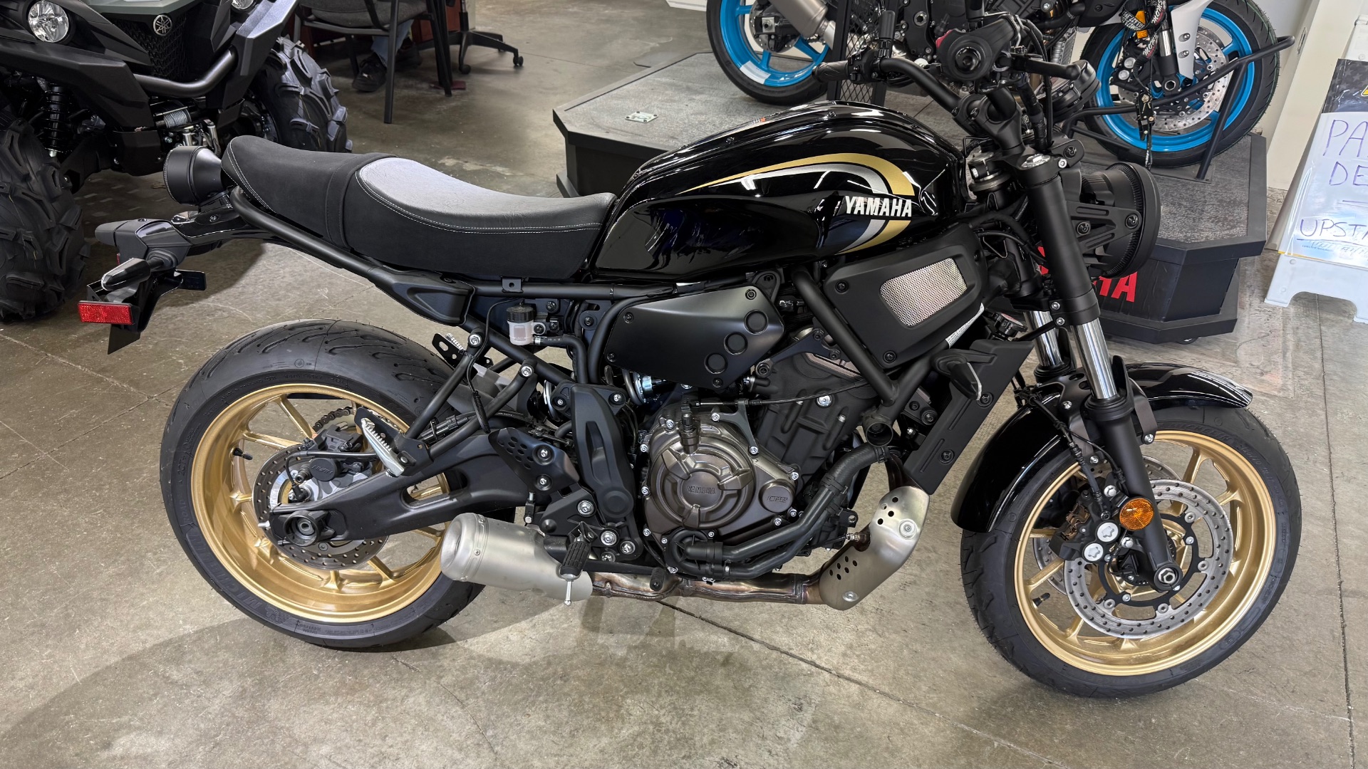 New 2025 Yamaha XSR700 Raven Motorcycles For Sale in Gorham, New