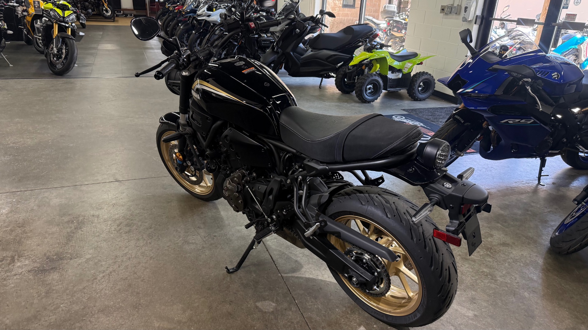 New 2025 Yamaha XSR700 Raven Motorcycles For Sale in Gorham, New