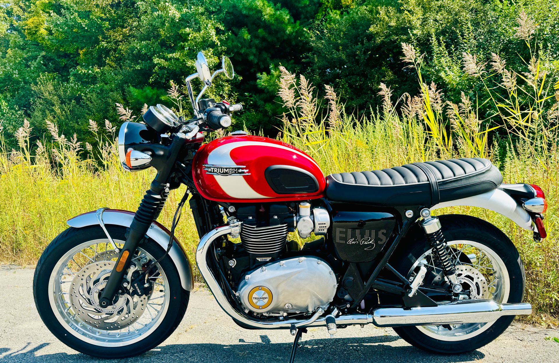 2025 Triumph Bonneville T120 Elvis Presley Limited Edition in Manchester, New Hampshire - Photo 3