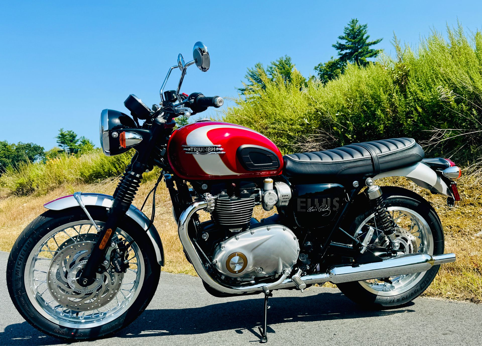 2025 Triumph Bonneville T120 Elvis Presley Limited Edition in Manchester, New Hampshire - Photo 19