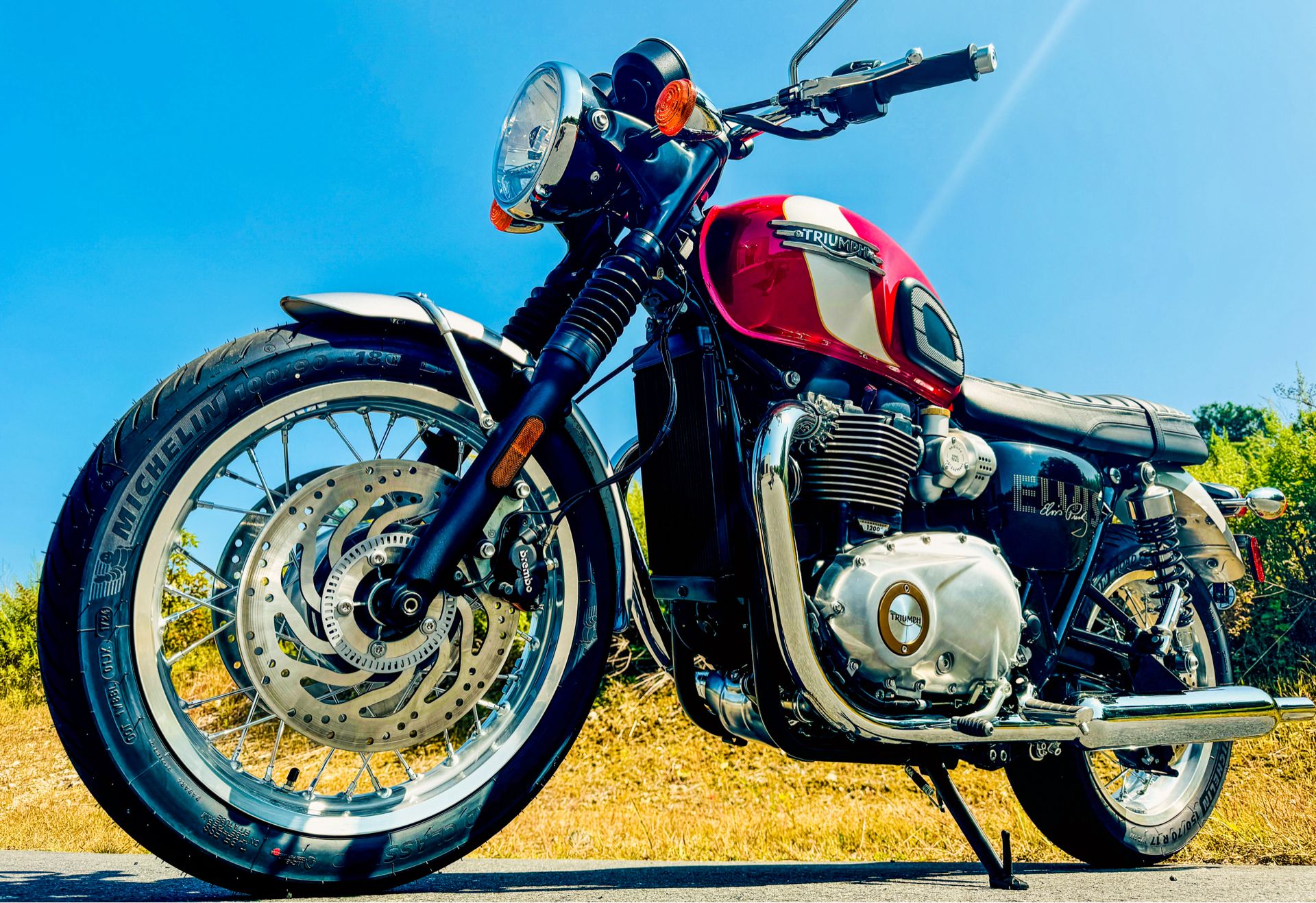 2025 Triumph Bonneville T120 Elvis Presley Limited Edition in Manchester, New Hampshire - Photo 15