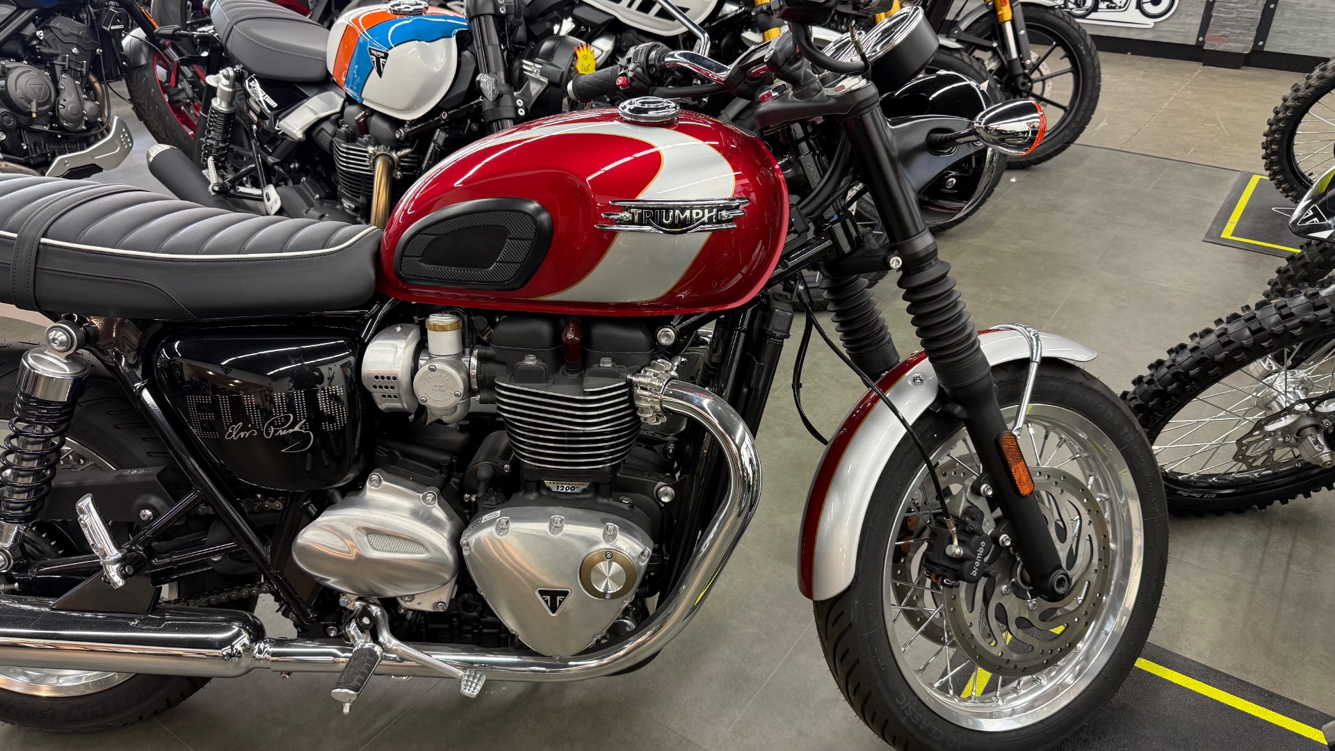 New 2025 Triumph Bonneville T120 Elvis Presley Limited Edition