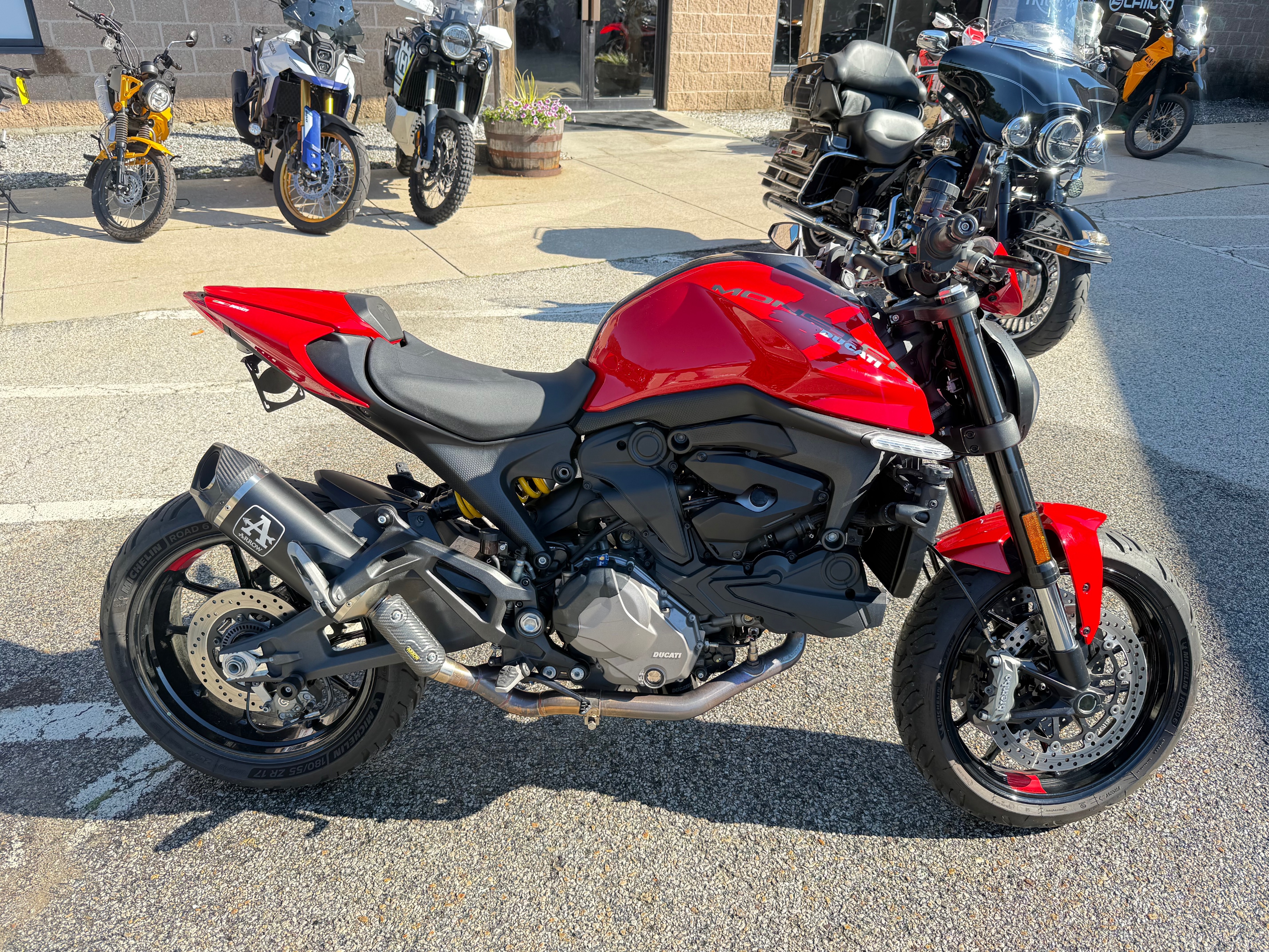 Used 2023 Ducati Monster + Red Motorcycles For Sale in Manchester