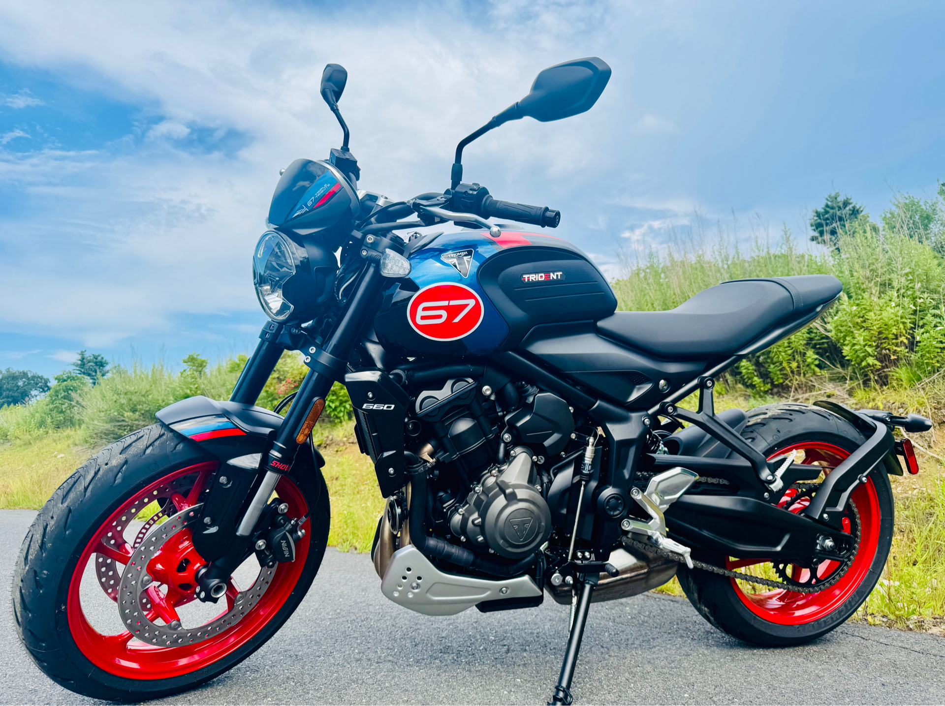 2026 Triumph Trident 660 Triple Tribute Edition in Manchester, New Hampshire - Photo 18